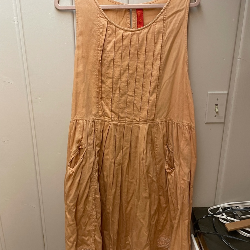 Adorable Ewa i Walla cotton Dress in Peach Size M